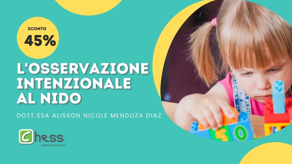 Corso e-learning: L'osservazione intenzionale al Nido