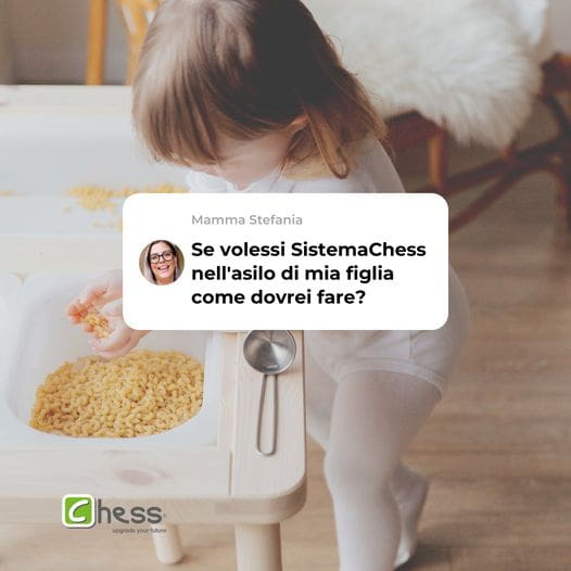 Se volessi Sistema Chess nell’asilo di mia figlia come dovrei fare?